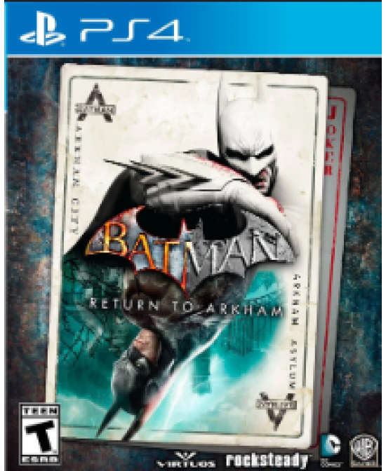 BATMAN RETURN TO ARKHAM PS4