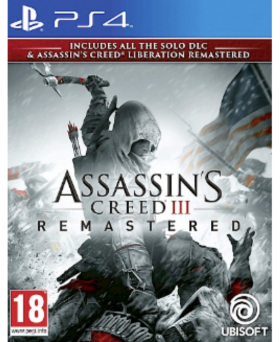 ASSASINS CREED 3 REMASTERED PS4