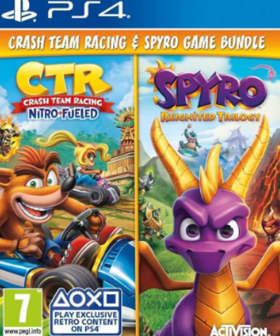 CRASH TEAM RACING+SPYRO PS4