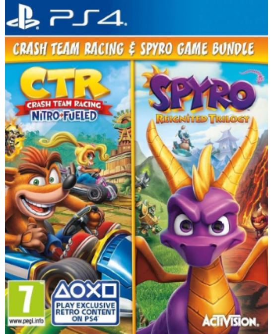 CRASH TEAM RACING+SPYRO PS4