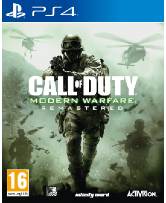 CALL OF DUTY MODERN WARFARE REMASTERED PS4