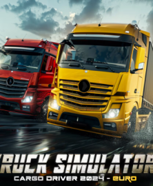 TRUCK SIMULATOR CARGO DRIVER 2024 EURO PS4